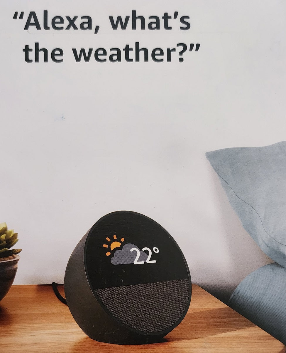 Amazon Echo Spot Smart Alarm Clock