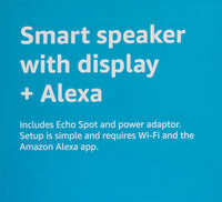 Amazon Echo Spot Smart Alarm Clock