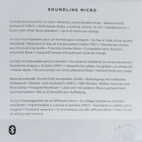 Bose Soundlink Micro Wireless Bluetooth Speaker | Black