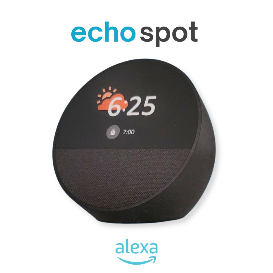 Amazon Echo Spot Smart Alarm Clock