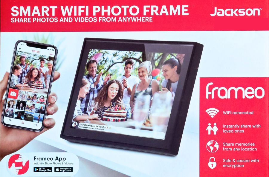 Jackson Smart WiFi Photo Frame 10.1''