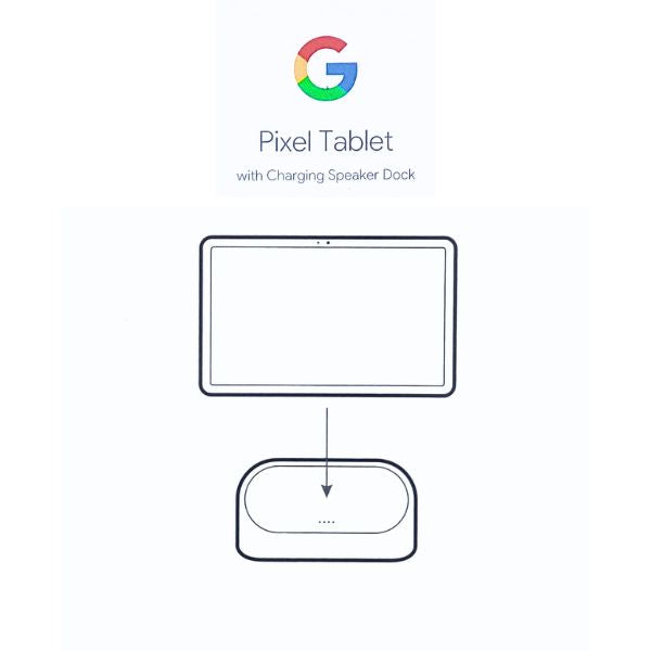 Google Pixel Tablet With Charging Speaker Dock - 128GB - Hazel