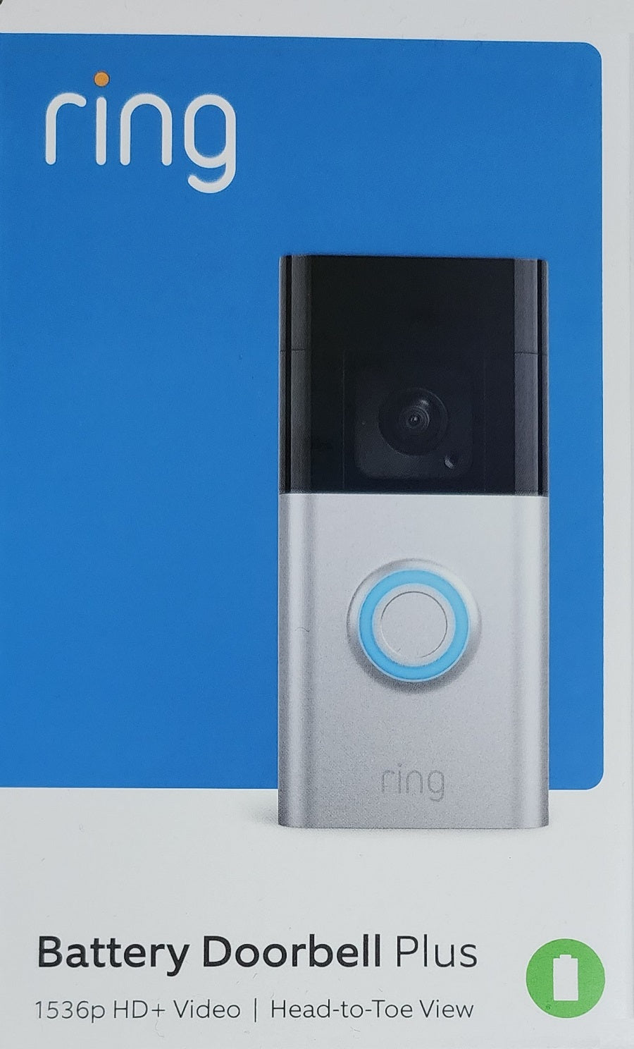 Ring Video Doorbell Plus - Wireless Home Security Camera