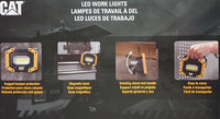 CAT LED Work Light (2 Pack) 500 Lumens - Magnetic Base