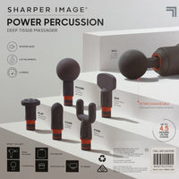 Sharper Image Deep Tissue Massager Power Percussion Massage Gun