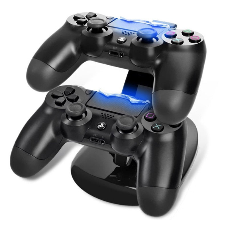 LED PS4 Controller Charging Dock DUAL USB