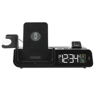 La Crosse Technology Wireless Charging Alarm Clock With Projection