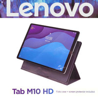 Lenovo Tab M10 HD + Folio Case