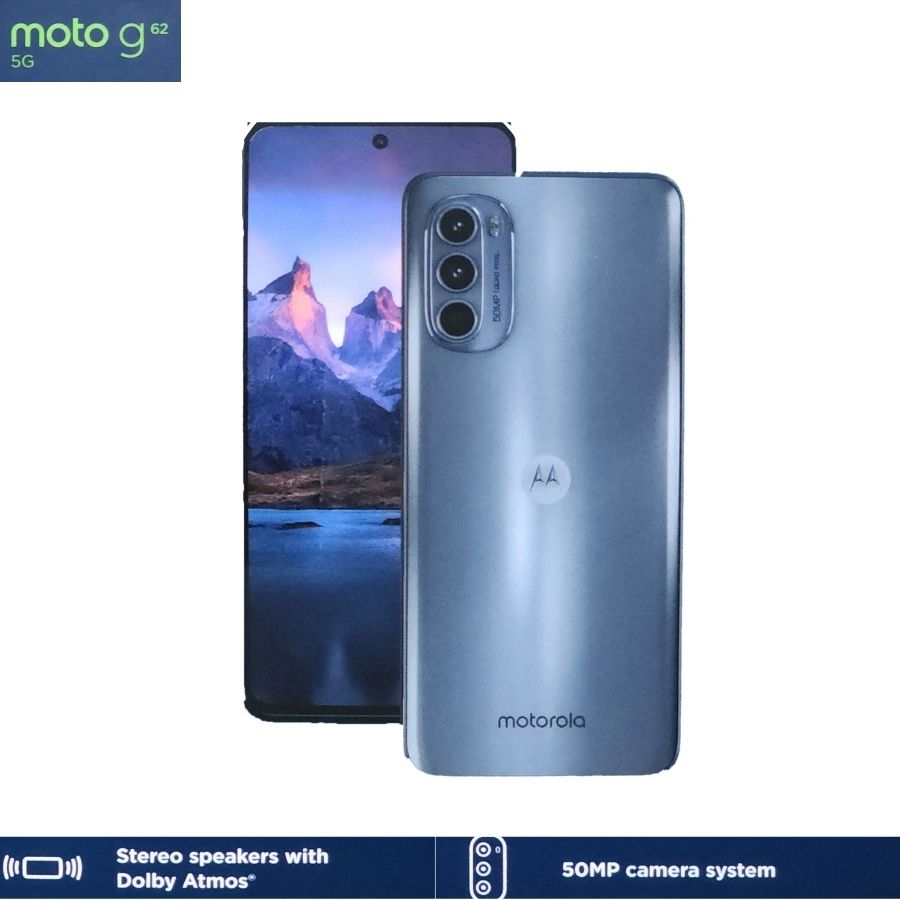 Motorola Moto G62 5G 128GB Mobile Phone (Grey)